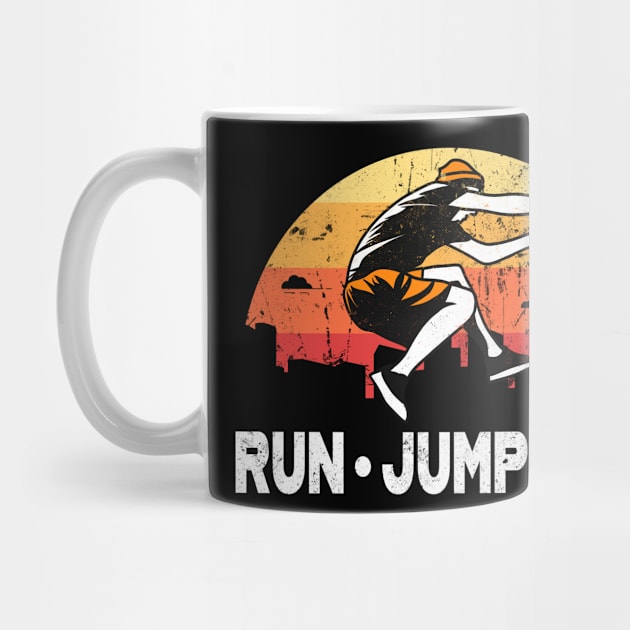 Parkour Run Jump Fly by Foxxy Merch